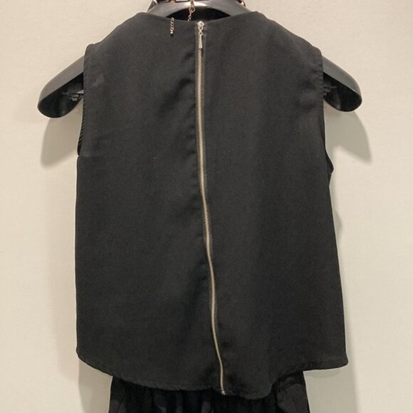 Misslook Black Sleeveless Romper Shorts​​​ - Picture 6 of 12